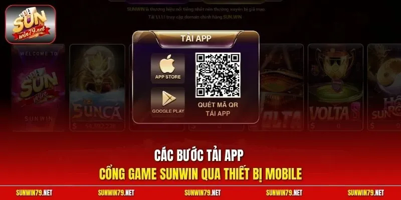 Sunwin - Link Tải Cổng game bài Sun win Chính Thức 2026 24 Sunwin Các bước tải app cổng game SUNWIN qua thiết bị mobile